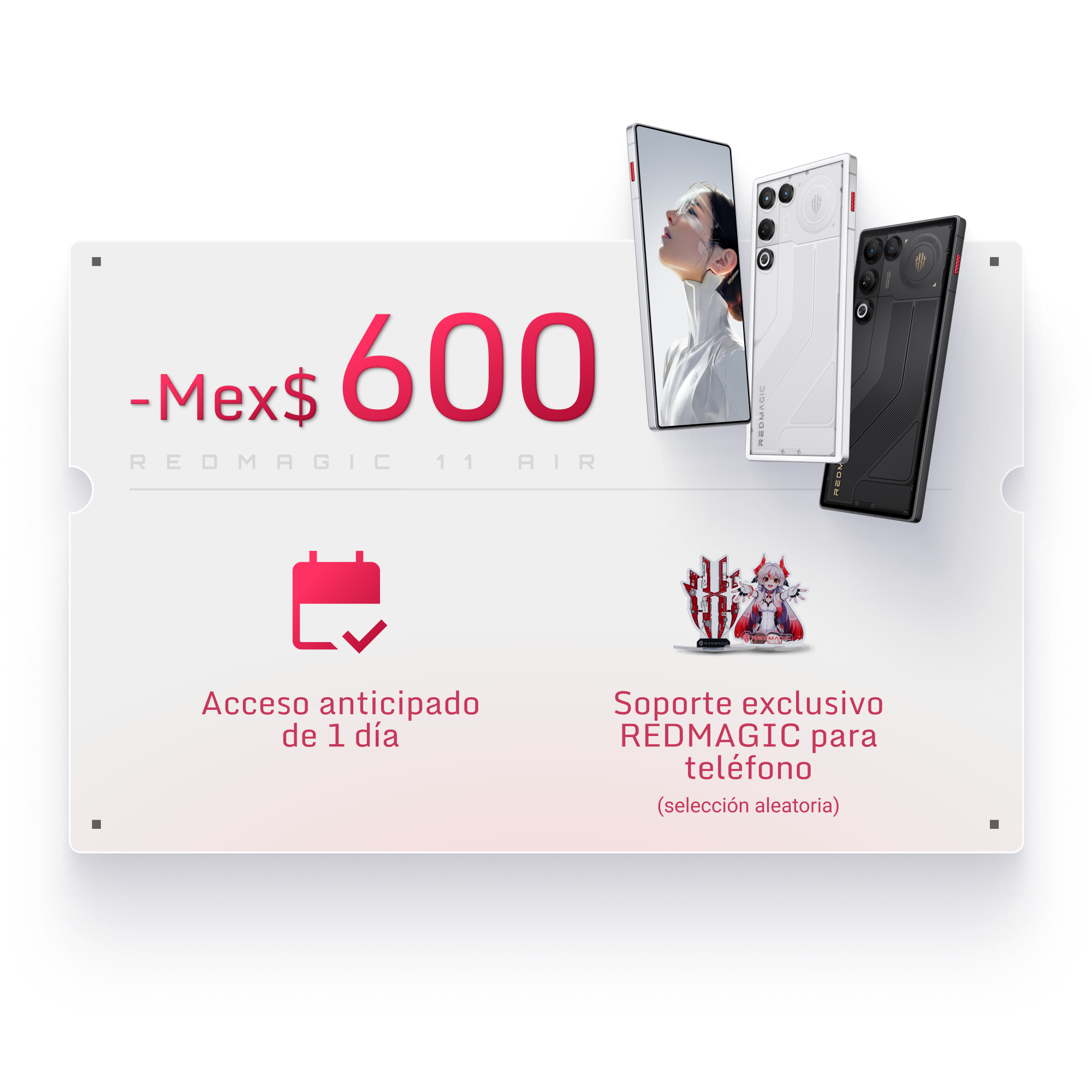 Beneficios Early Bird del REDMAGIC 11 Air 