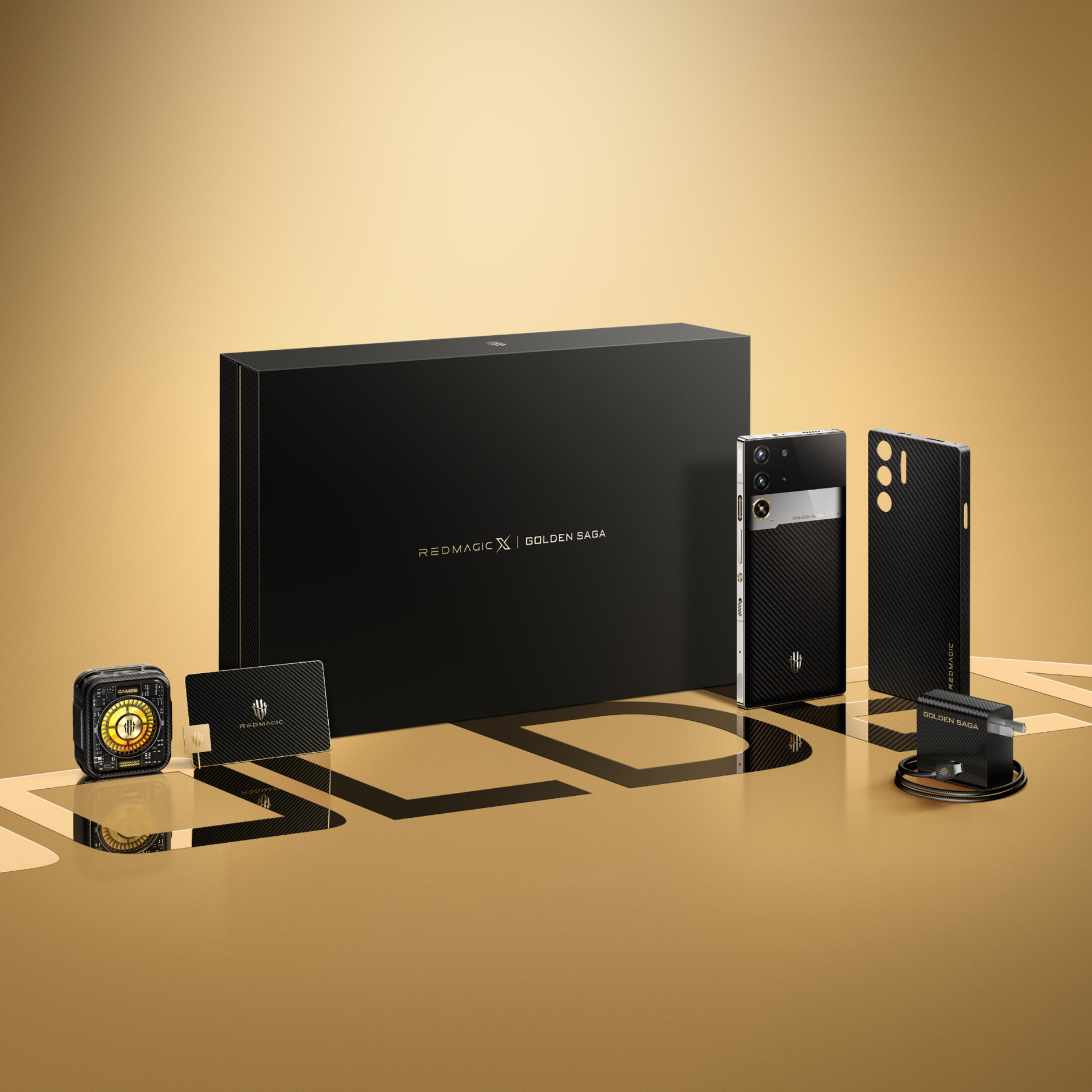 Computer Pro Max Golden REDMAGIC 10 Pro Golden Saga Limited Edition | Snapdragon 8 Elite | 24GB ...